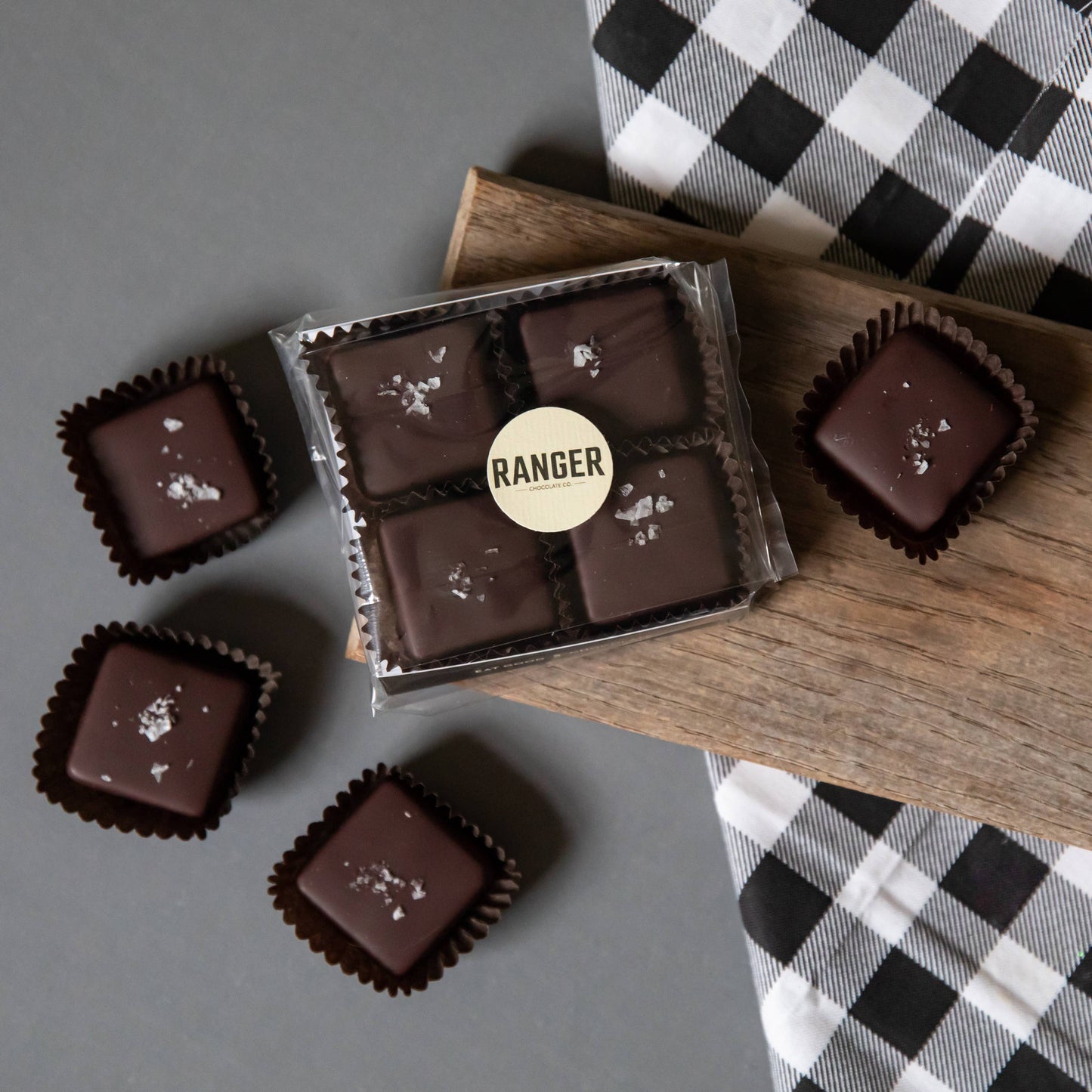Ranger Dark Chocolate 70% - Salted Caramel Bon Bons