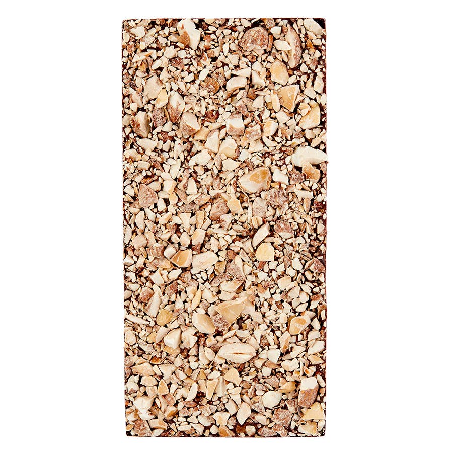 Xocolaltl Dark Chocolate - Go Nuts: 68% dark chocolate with roasted almonds & sea salt