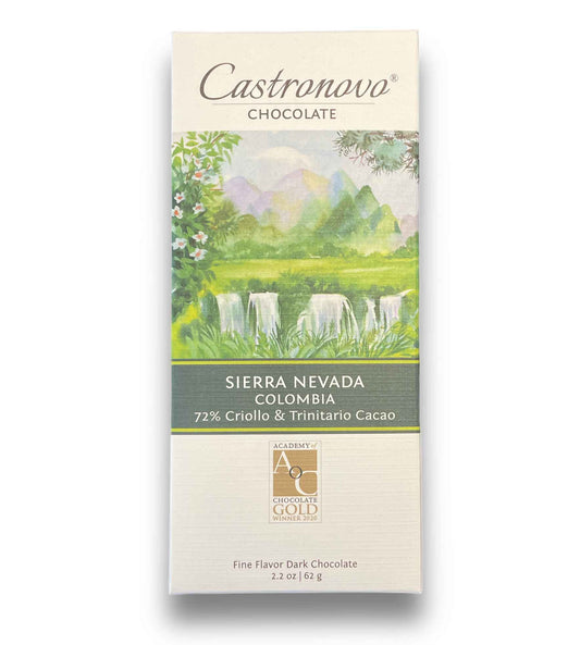 Castronovo Dark Chocolate - Sierra Nevada, Colombia - Rare Cacao Collection