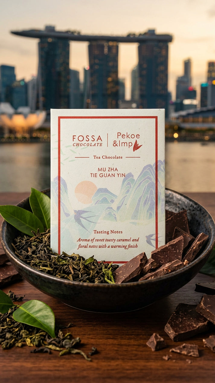 Dark chocolate tea Mu_Zha_Tie_Guan_Yin_Front