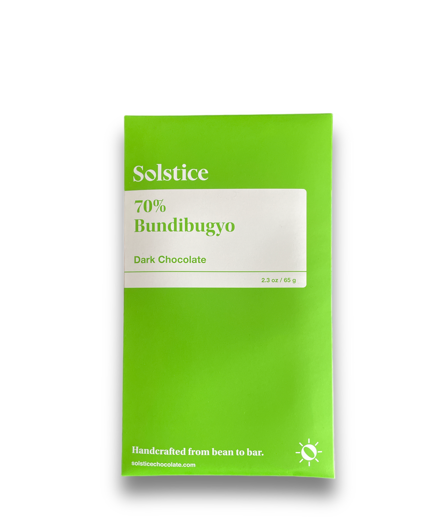 Solstice Dark Chocolate 70% - Uganda Bundibugyo
