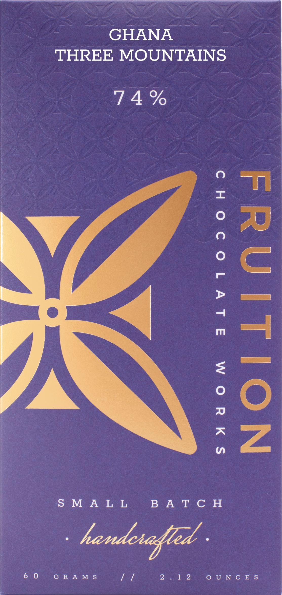 Fruition Dark Chocolate - Ghana Three Mountains Dark 74%