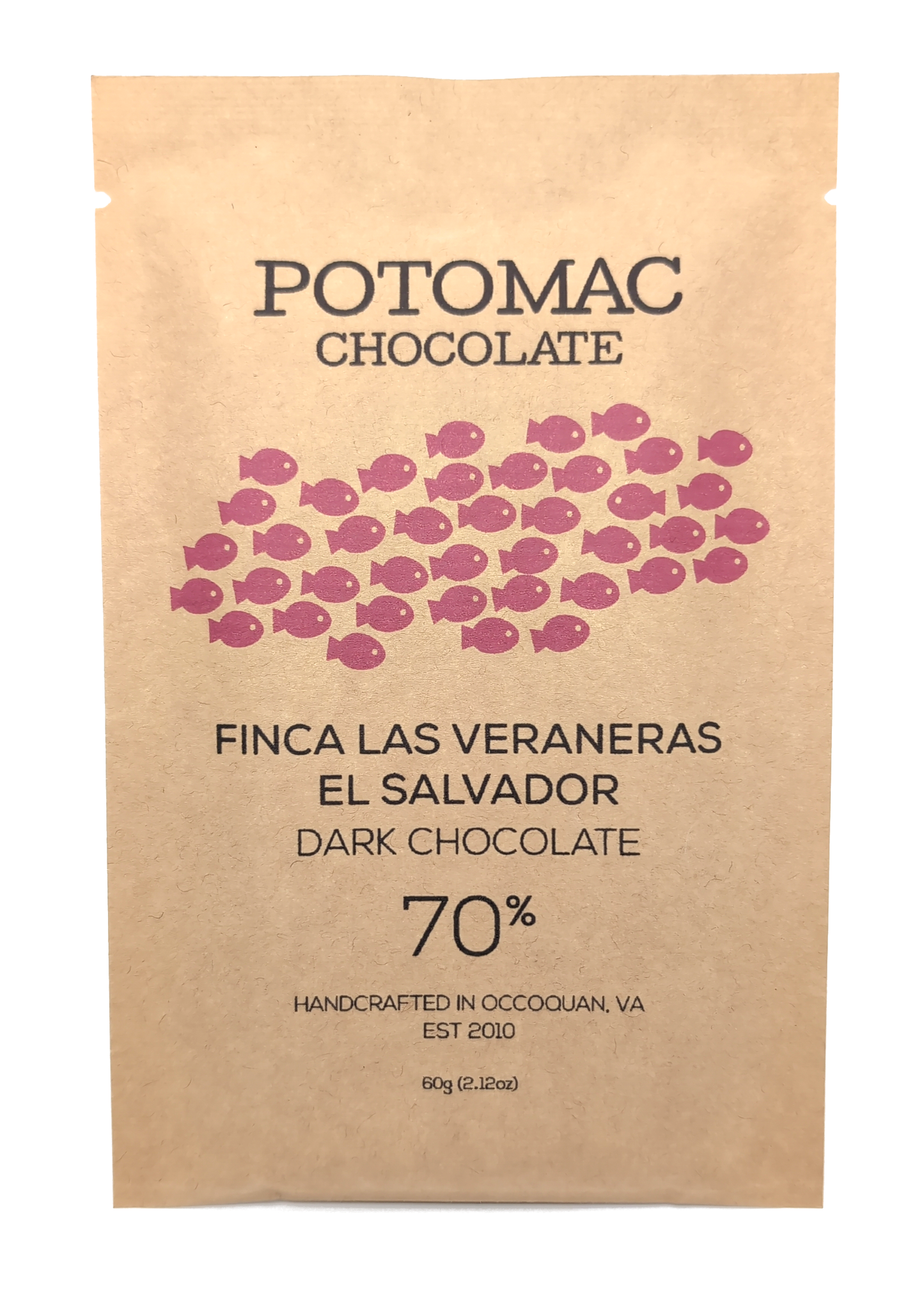 Potomac Dark Chocolate 70% - Finca Las Veraneras, El Salvador 70%