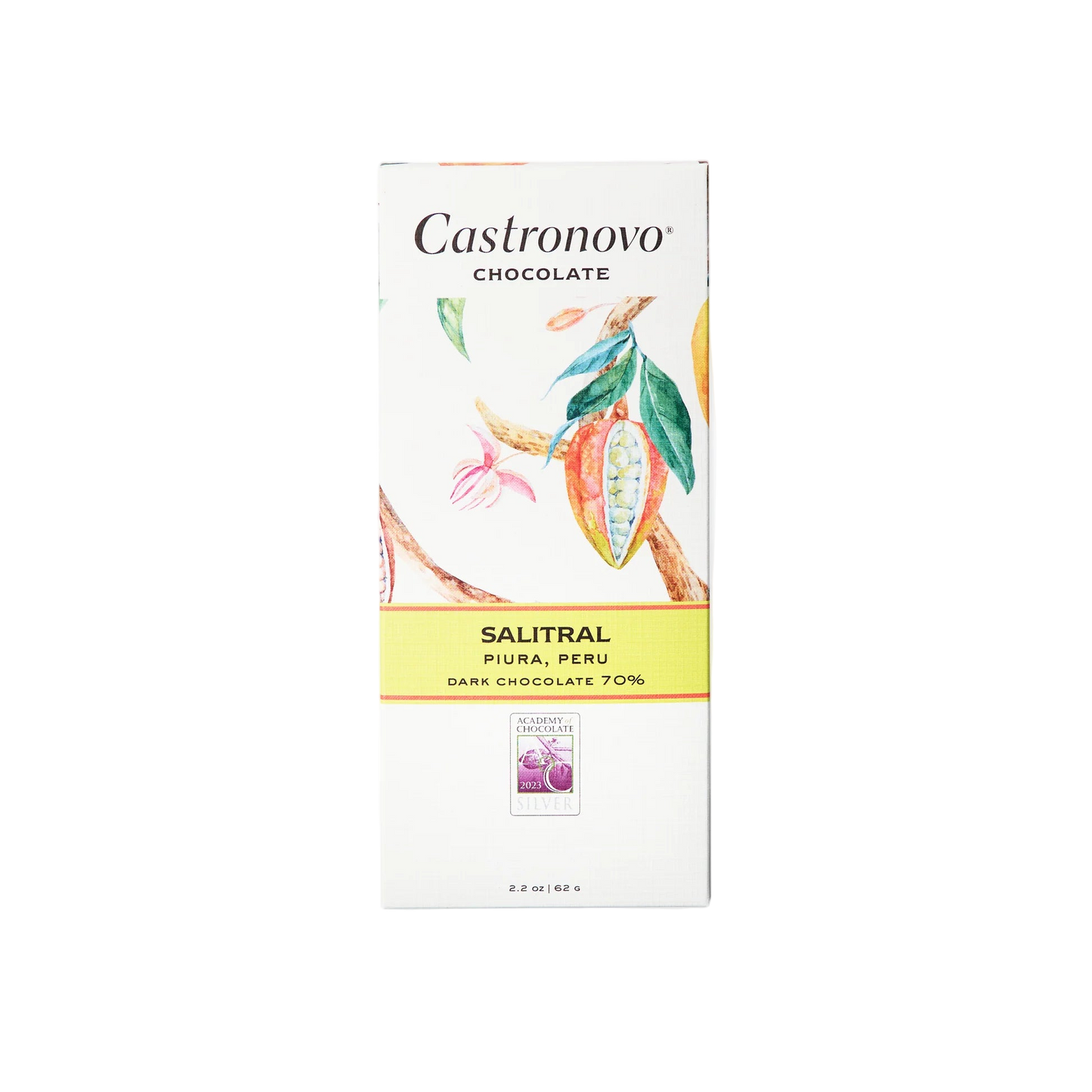 Castronovo Dark Chocolate - Salitral, Peru 70% - SIGNATURE COLLECTION