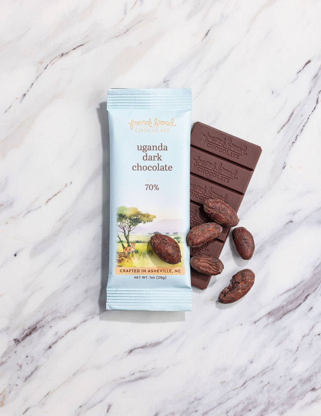 French Broad Dark Chocolate - Uganda 70%