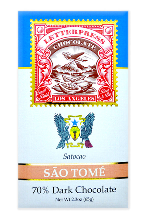 Letterpress Dark Chocolate - São Tomé