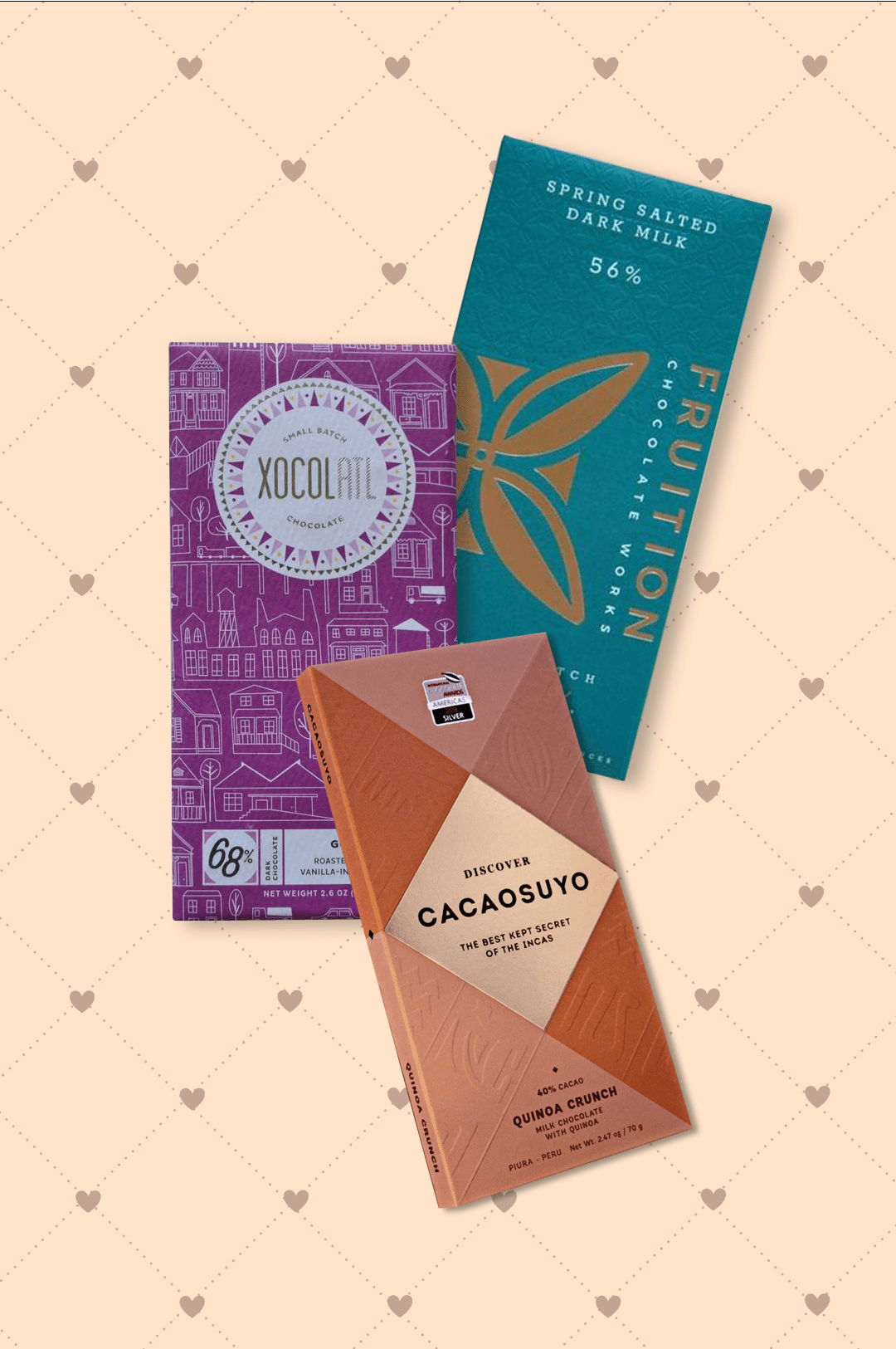 dark chocolate valentine's day gift
