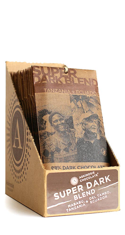 Askinosie Dark Chocolate - 88% Super Dark Blend Chocolate Bar