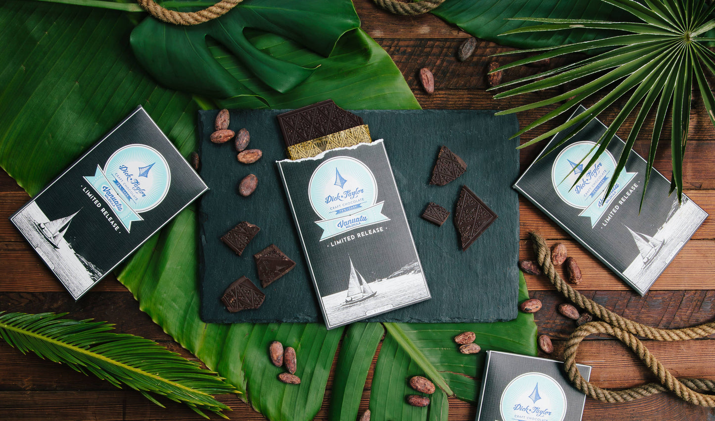 Dick Taylor Dark Chocolate - 78% Vanuatu, Malekula Island Limited Edition