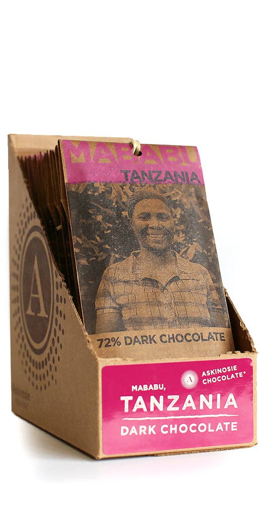 Askinosie Dark Chocolate - 72% Mababu, Tanzania