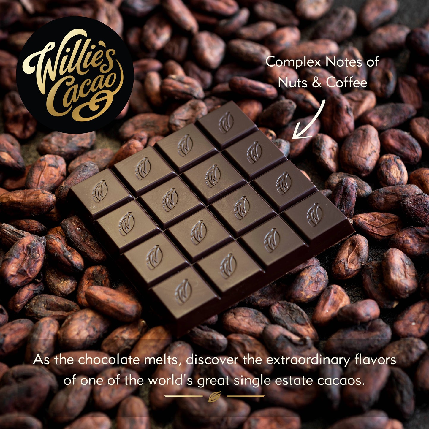 Willie's Cacao - Rio Caribe 72% Dark Chocolate bar
