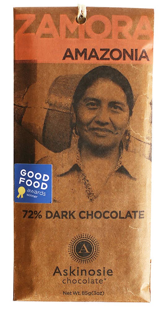 Askinosie Amazonia Dark Chocolate Bar 72%