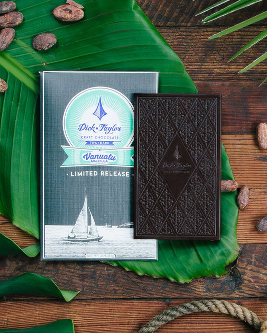 Dick Taylor Dark Chocolate - 78% Vanuatu, Malekula Island Limited Edition
