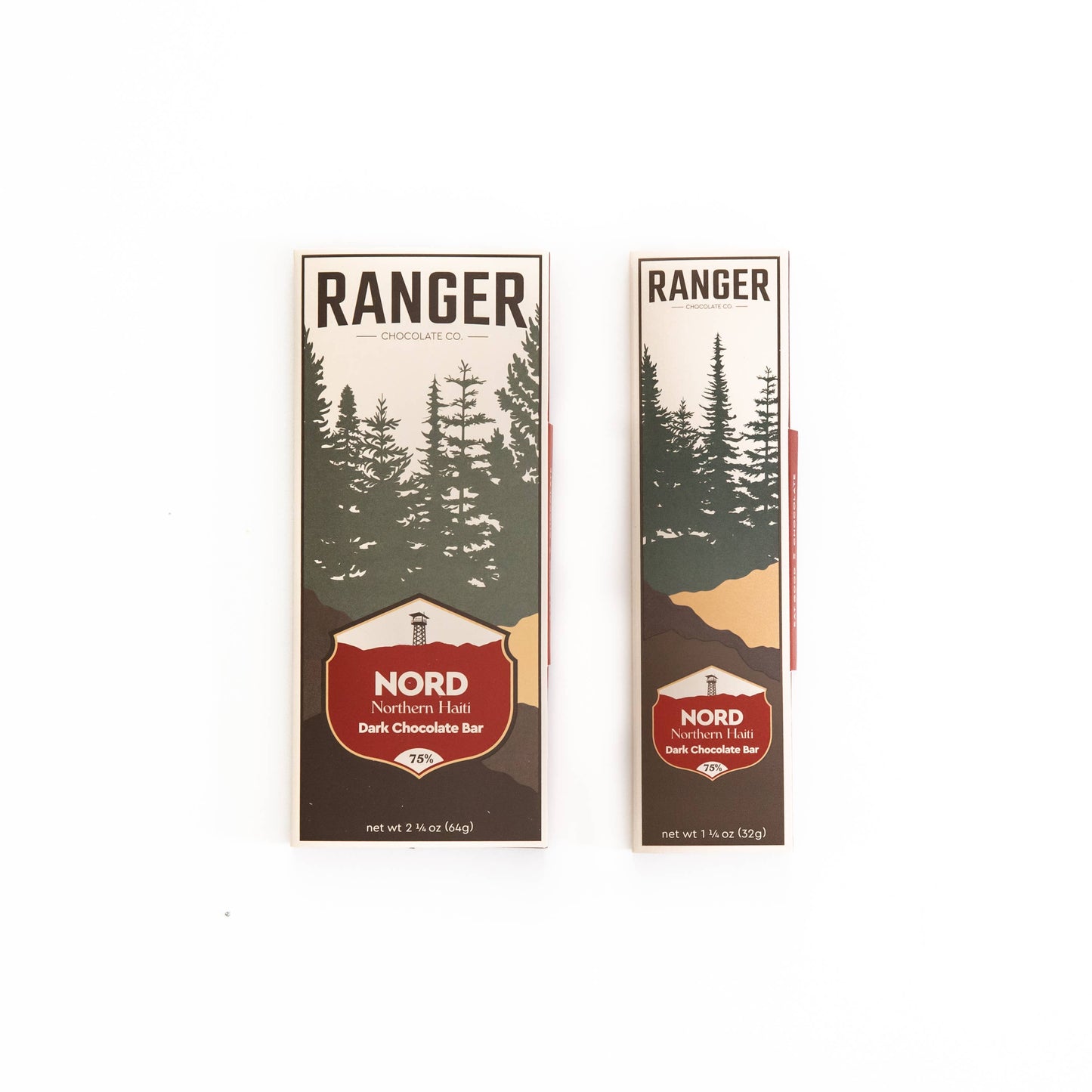 Ranger Dark Chocolate - Nord, Northern Haiti, 75% Chocolate Bar