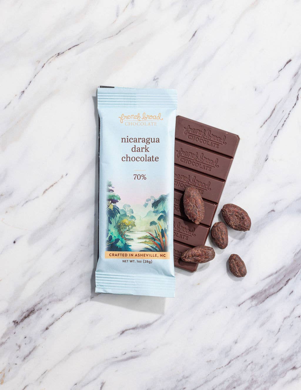 French Broad Dark Chocolate - Nicaragua Chocolate Bar 70%