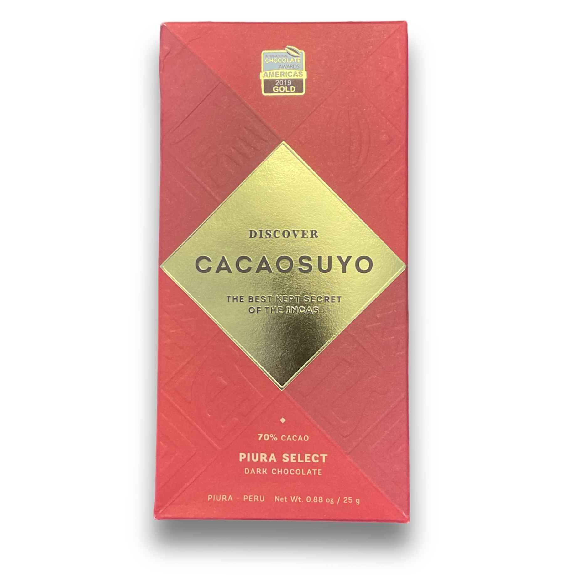 Cacao Suyo Dark Chocolate Piura 70%
