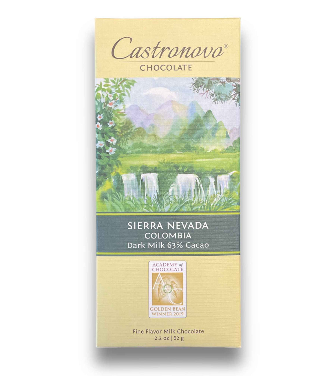 Castronovo Dark-Milk Chocolate - Sierra Nevada, Colombia - Rare Cacao Collection
