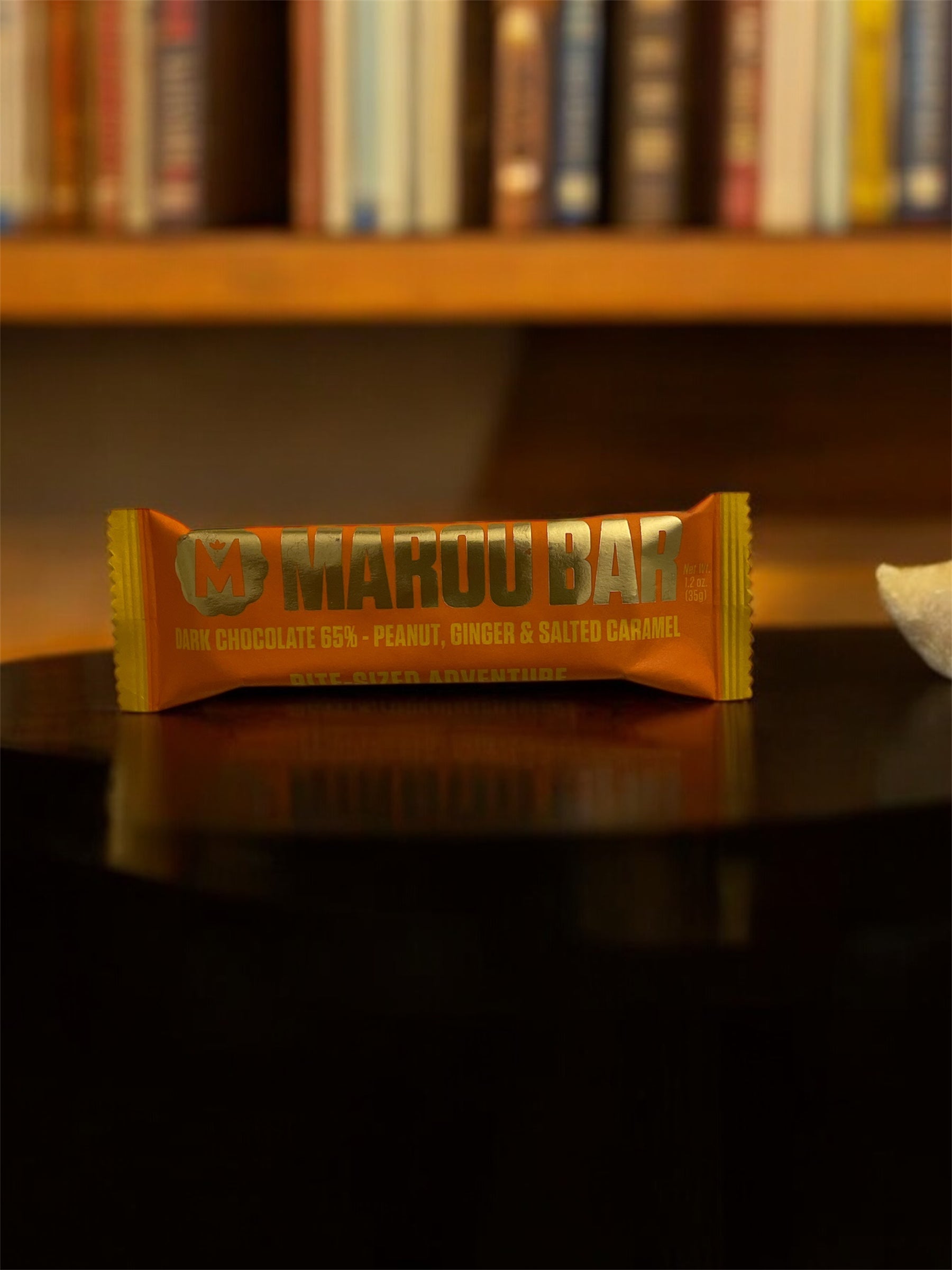 Marou Bar Dark Chocolate Peanut Ginger Salted Caramel 65