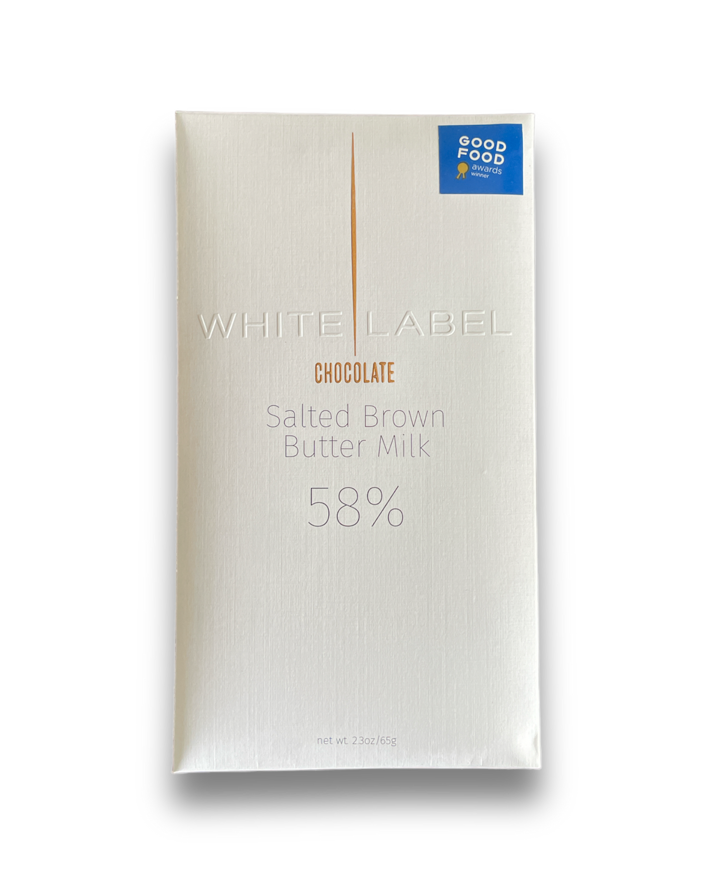 White Label Dark Milk Chocolate 58% - Brown Butter Milk