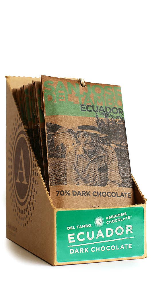Askinosie Dark Chocolate - 70% Del Tambo, Ecuador