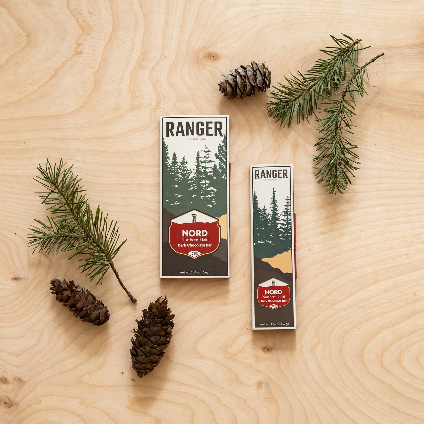 Ranger Dark Chocolate - Nord, Northern Haiti, 75% Chocolate Bar