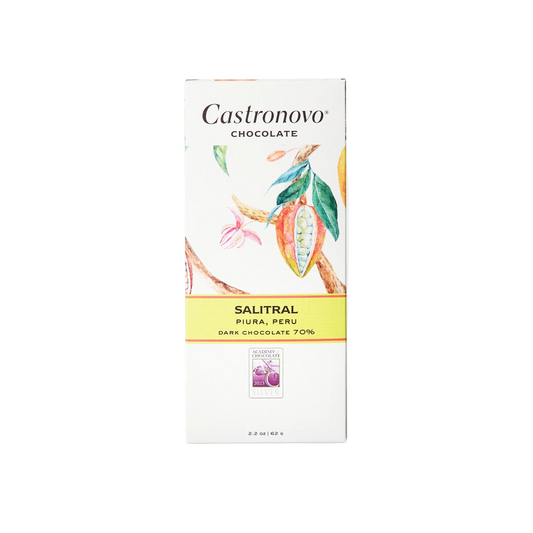 Castronovo Dark Chocolate - Salitral, Peru  70%  - SIGNATURE COLLECTION