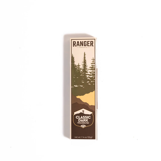 Ranger Dark Chocolate - Classic Dark Chocolate Bar, 70%