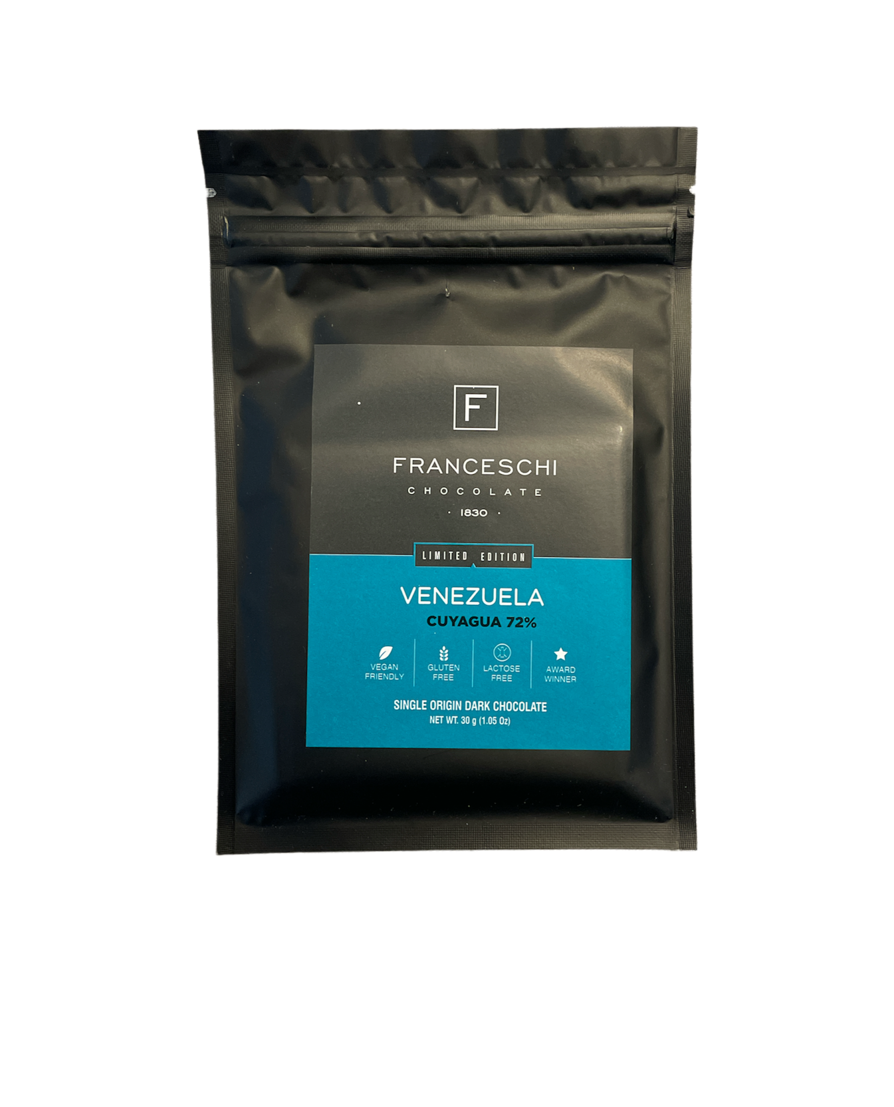 Franceschi Dark Chocolate - CUYAGUA 72% LIMITED EDITION