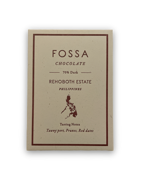 Fossa Dark Chocolate - Philippines Rehoboth Estate 70%