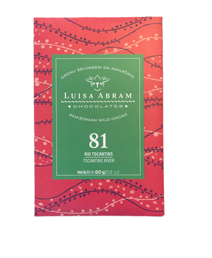 Luisa Abram Dark Chocolate Tocantins 81
