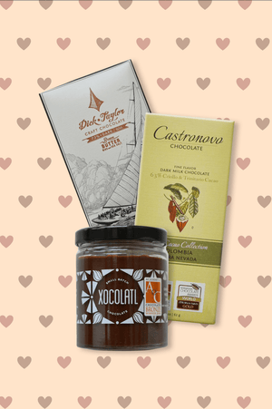 dark chocolate valentine's day gift