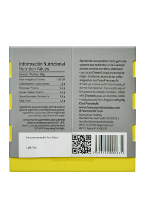 Franceschi Dark Chocolate - Premium Choroni back