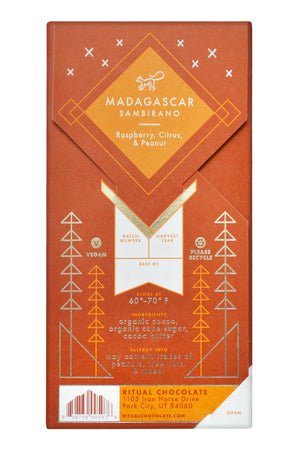 Ritual Dark Chocolate - Madagascar back